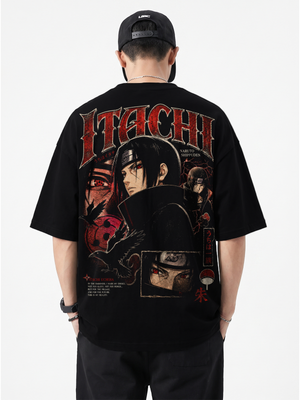 Polera Oversize Itachi Uchiha Naruto Shippuden