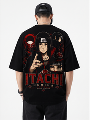 Polera Oversize Itachi Akatsuki Naruto Shippuden