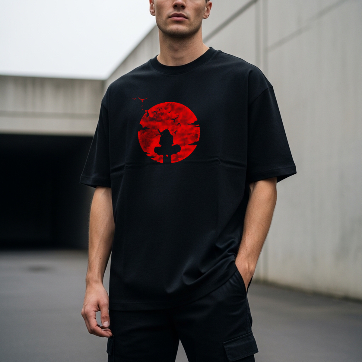 Camiseta oversize Itachi Uchiha Legacy