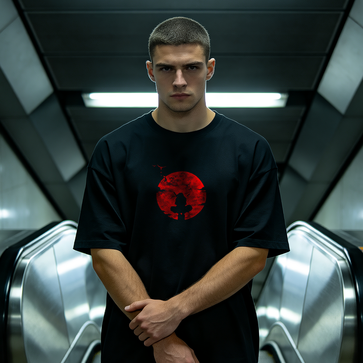 Camiseta oversize Itachi Uchiha Legacy