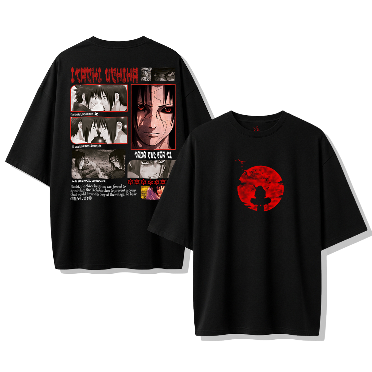Camiseta oversize Itachi Uchiha Legacy