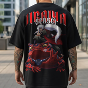 Polera Anime Jiraiya Naruto Shippuden Oversize