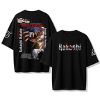 Camiseta oversize Kakashi Hatake Streetwear