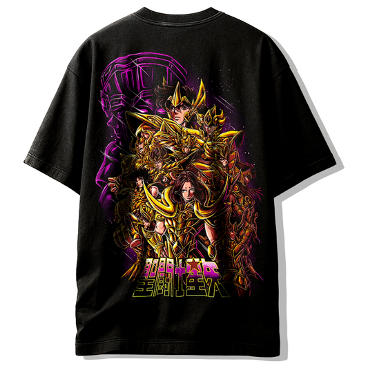 Camiseta Caballeros Dorados – Saint Seiya Poder Legendario