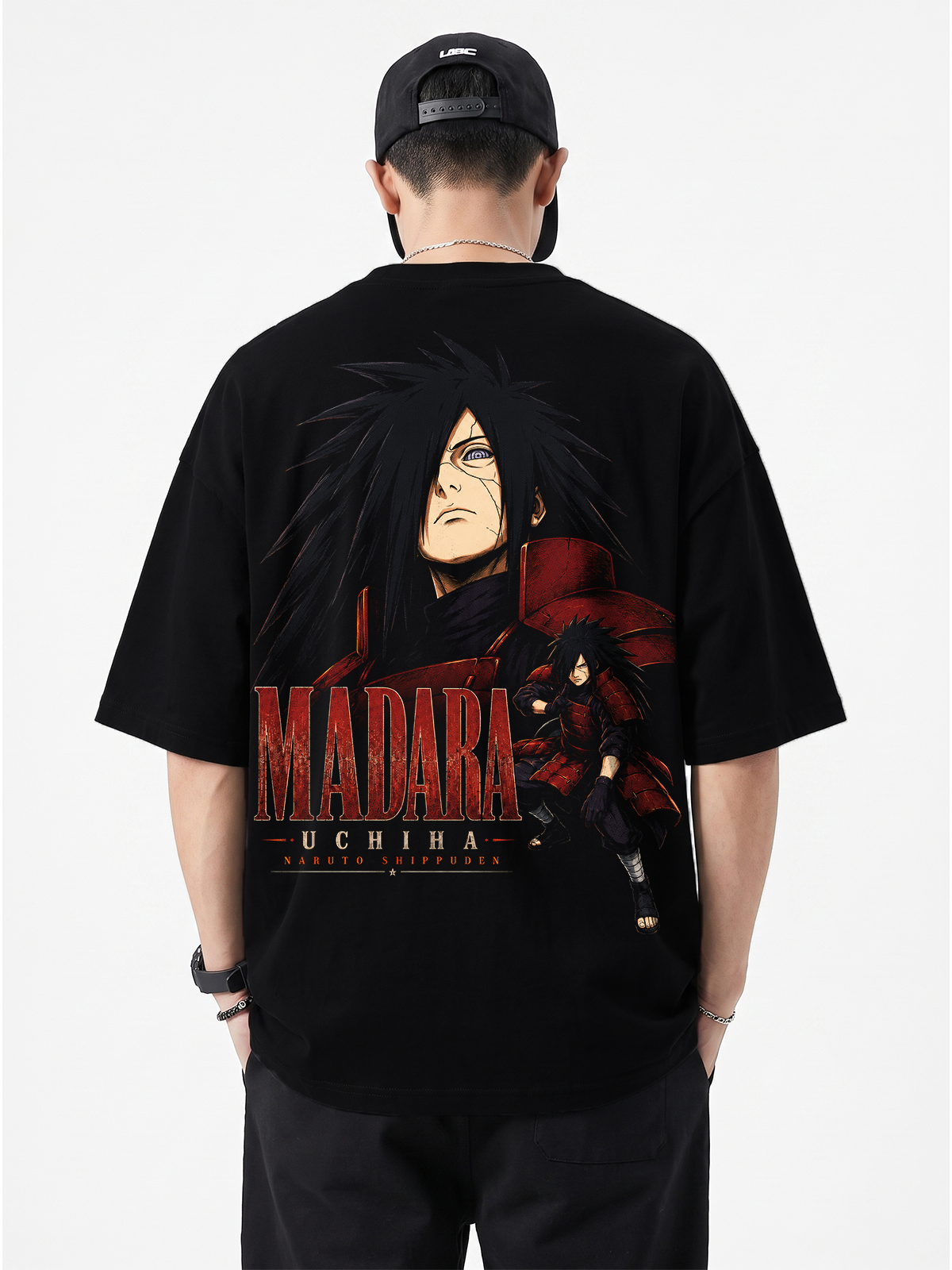 Polera Oversize Madara Uchiha Naruto Shippuden