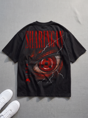 Polera Oversize Sharingan Naruto Shippuden