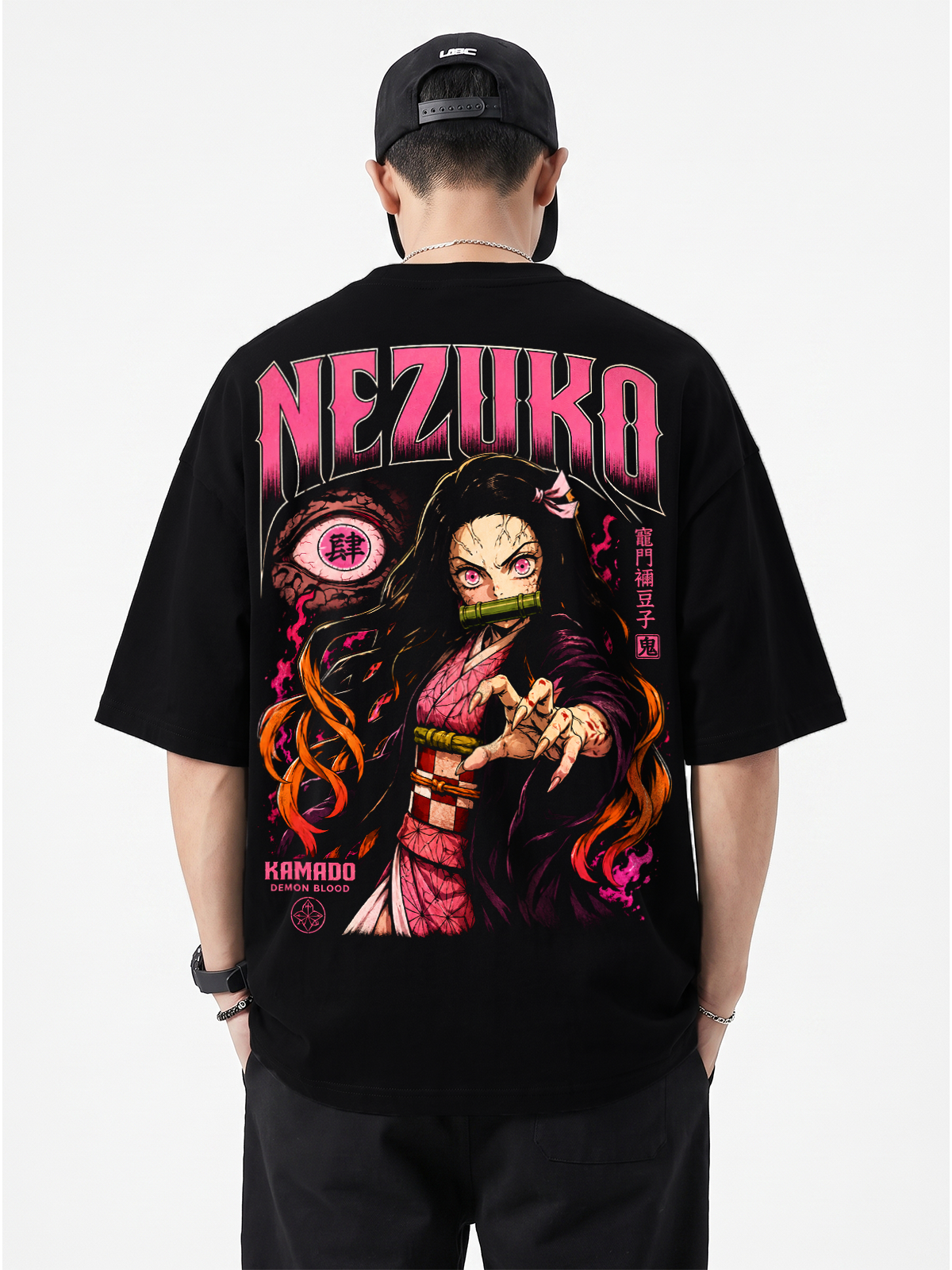 Polera Oversize Nezuko Kamado Demon Slayer