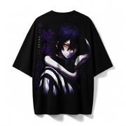 Polera Obanai Iguro Kimetsu no Yaiba Oversize