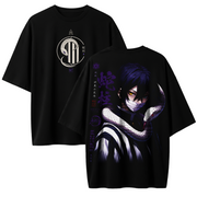 Polera Obanai Iguro Kimetsu no Yaiba Oversize