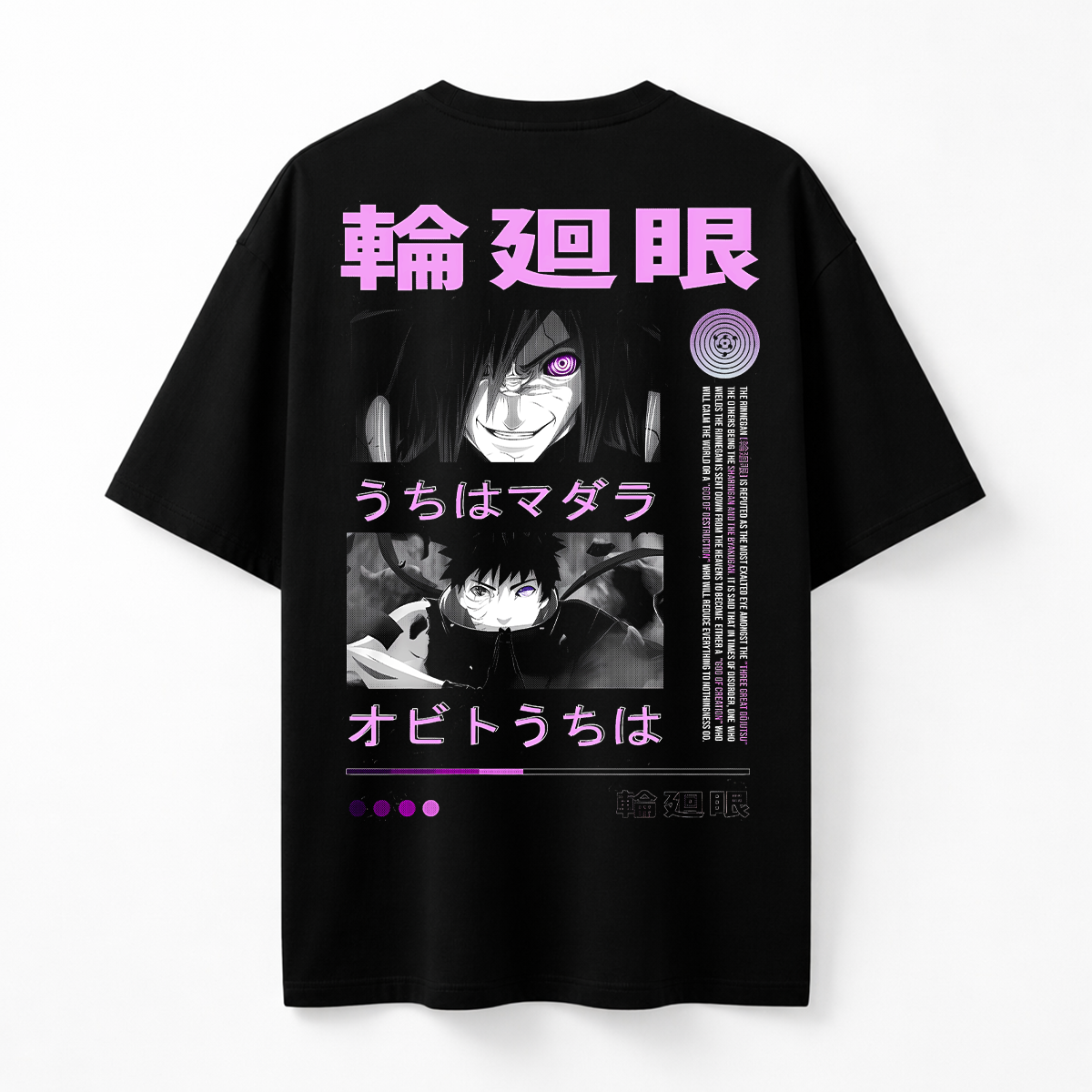 Camiseta Sharingan Uchiha – Miradas que Dominan