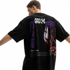 Camiseta oversize Orochimaru Oscuridad Interior – Poder Prohibido