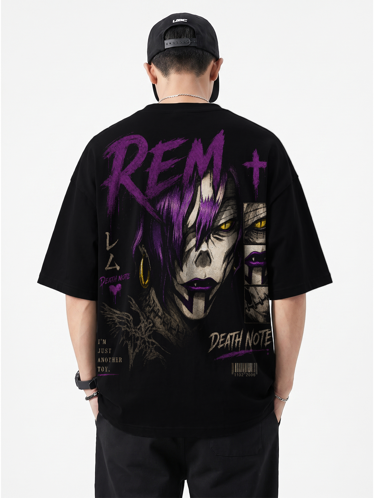 Polera Oversize Rem Death Note