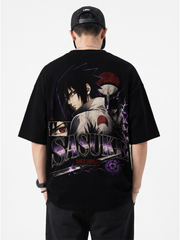 Polera Oversize Sasuke Uchiha Naruto Shippuden
