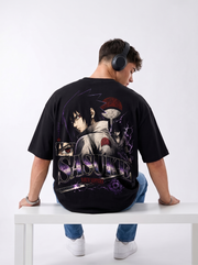 Polera Oversize Sasuke Uchiha Naruto Shippuden