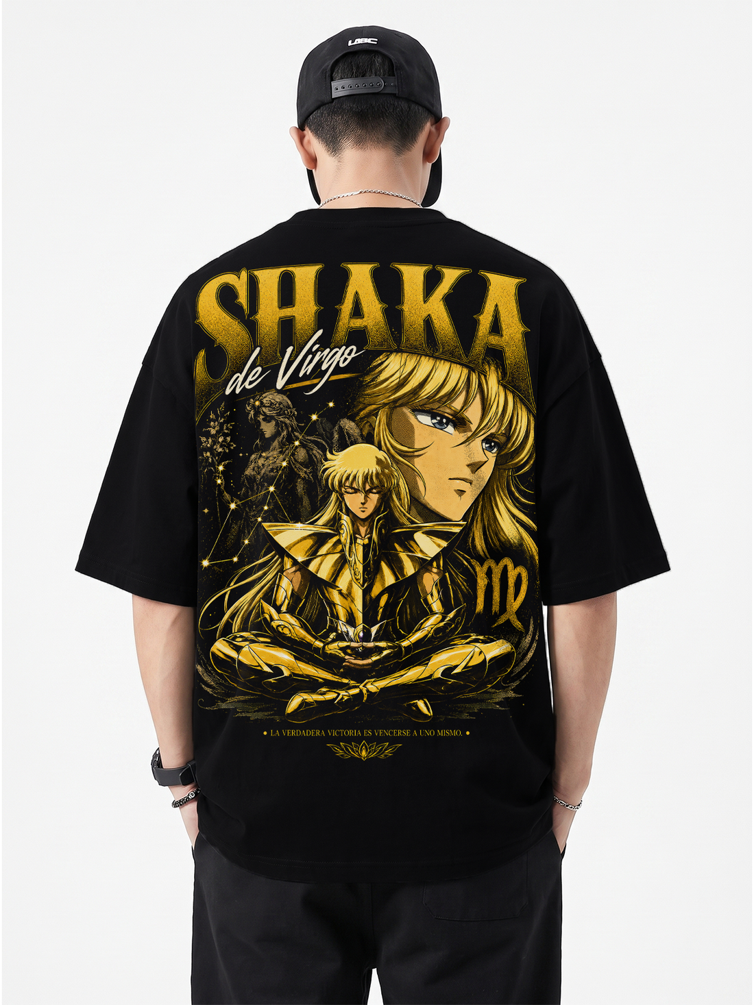 Polera Oversize Shaka de Virgo Saint Seiya