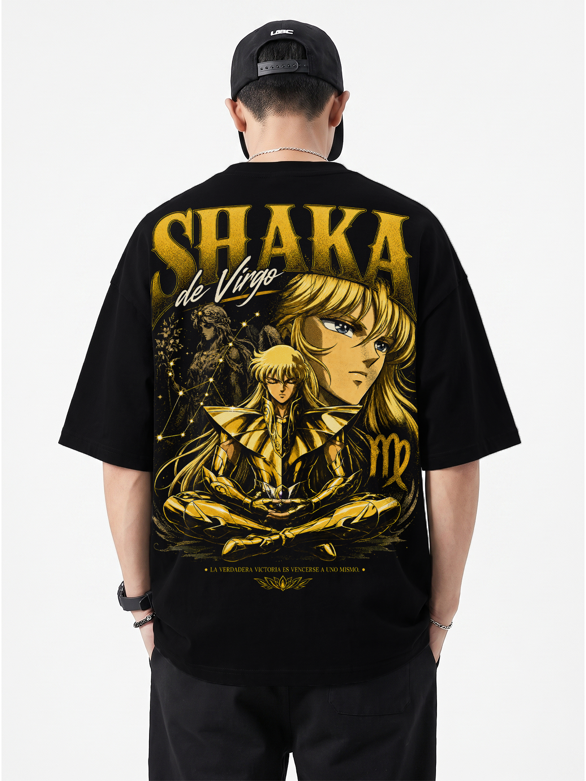 Polera Oversize Shaka de Virgo Saint Seiya