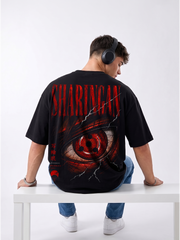 Polera Oversize Sharingan Naruto Shippuden