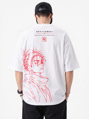 Polera Choso Jujutsu Kaisen Minimalista Oversize