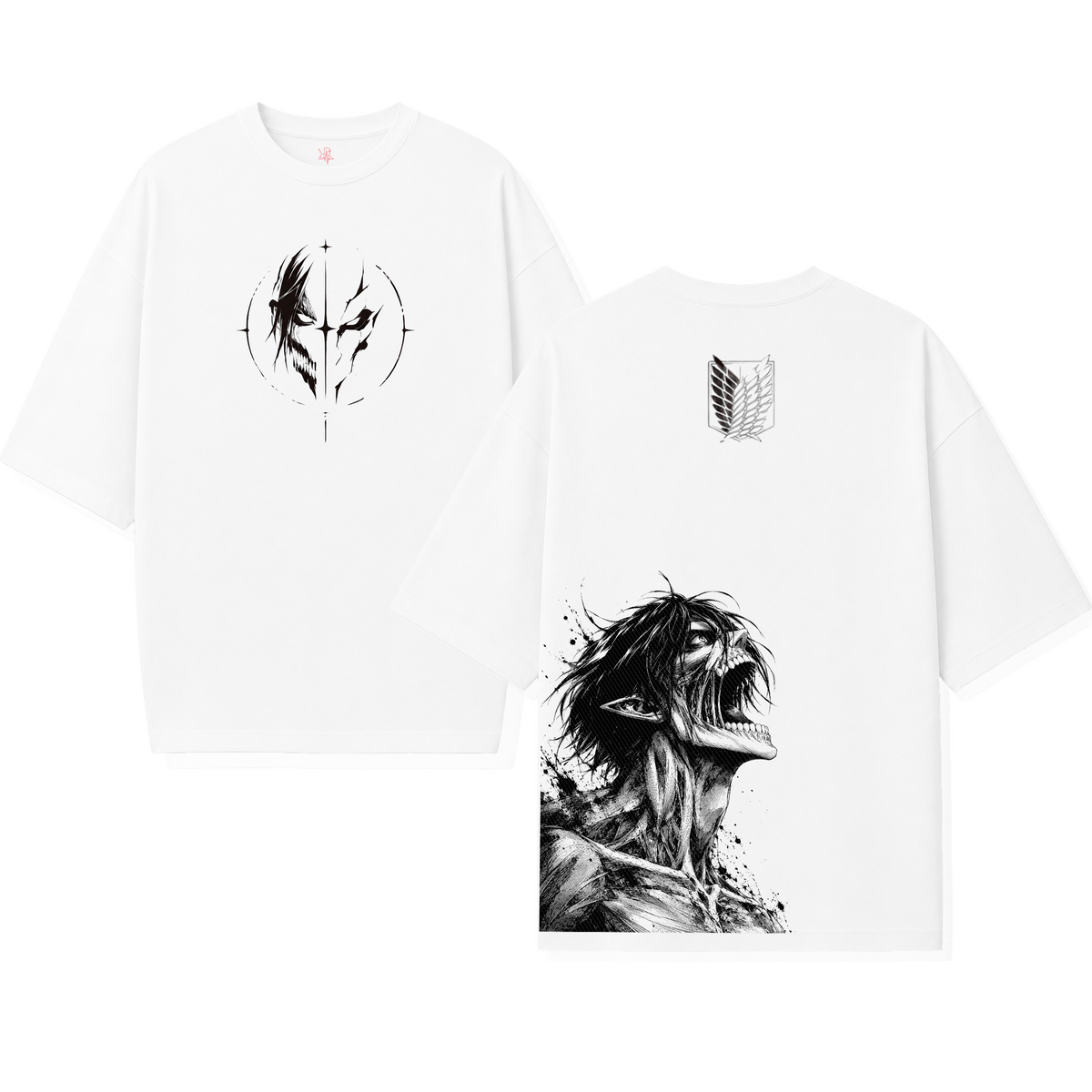 Polera Titán de Ataque Attack on Titan Oversize