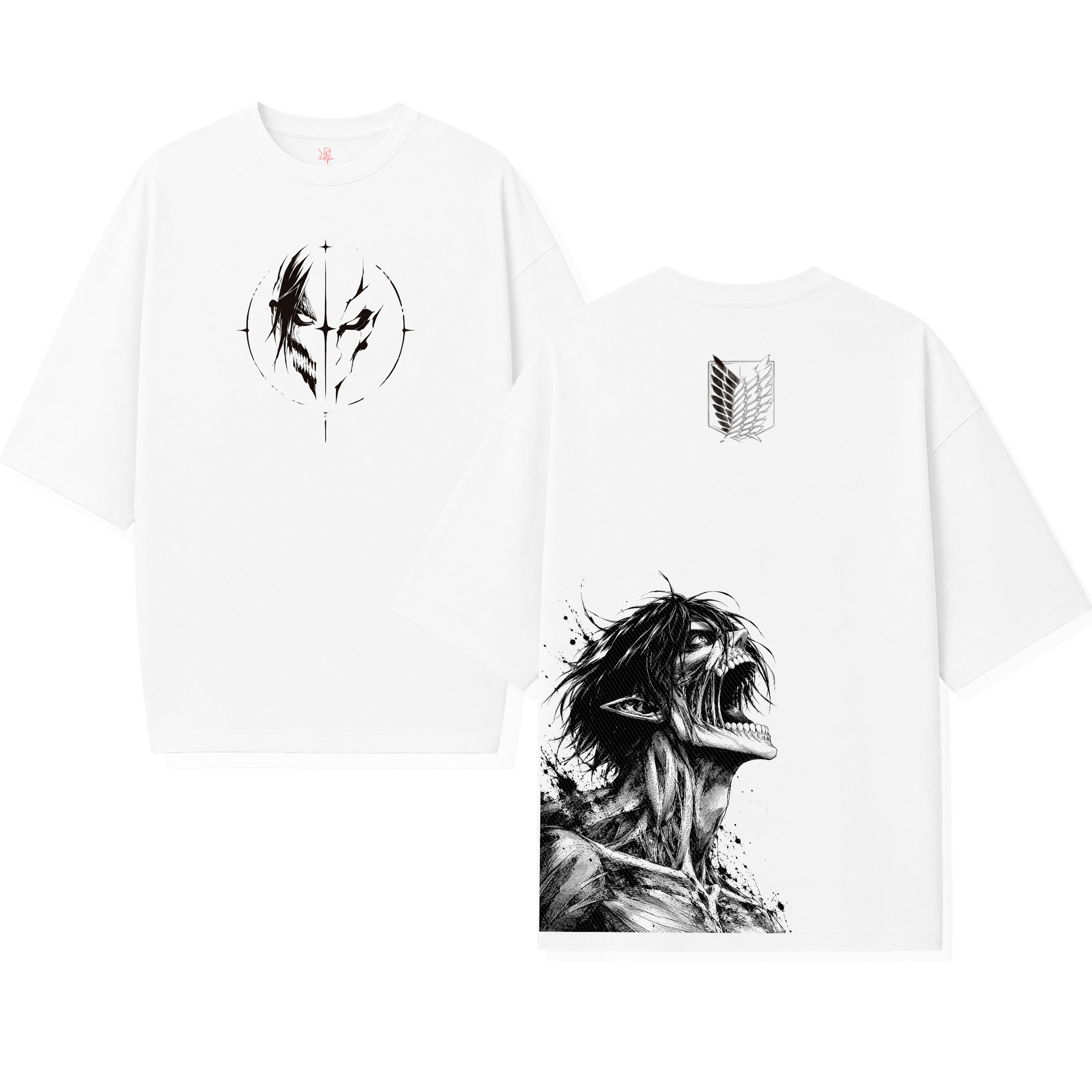 Polera Titán de Ataque Attack on Titan Oversize