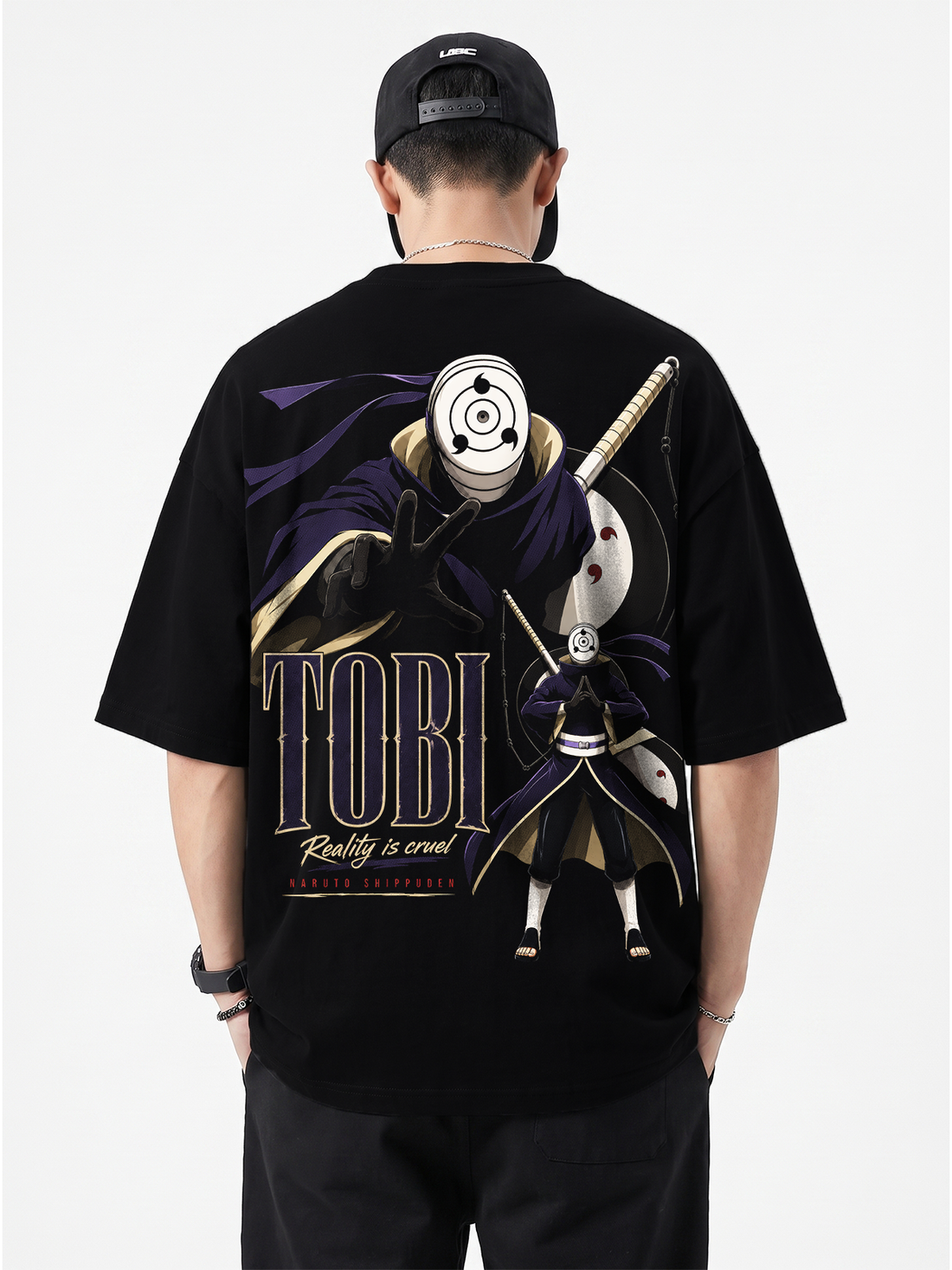 Polera Oversize Tobi Naruto Shippuden
