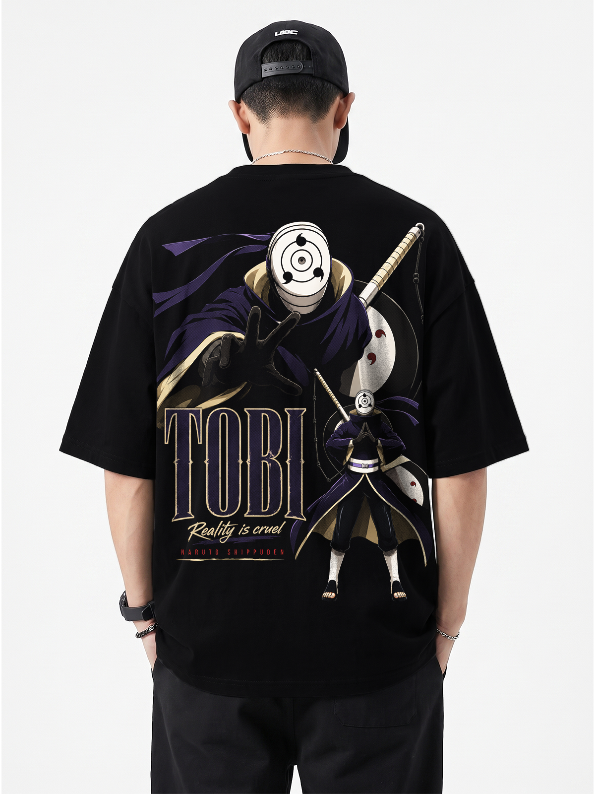 Polera Oversize Tobi Naruto Shippuden