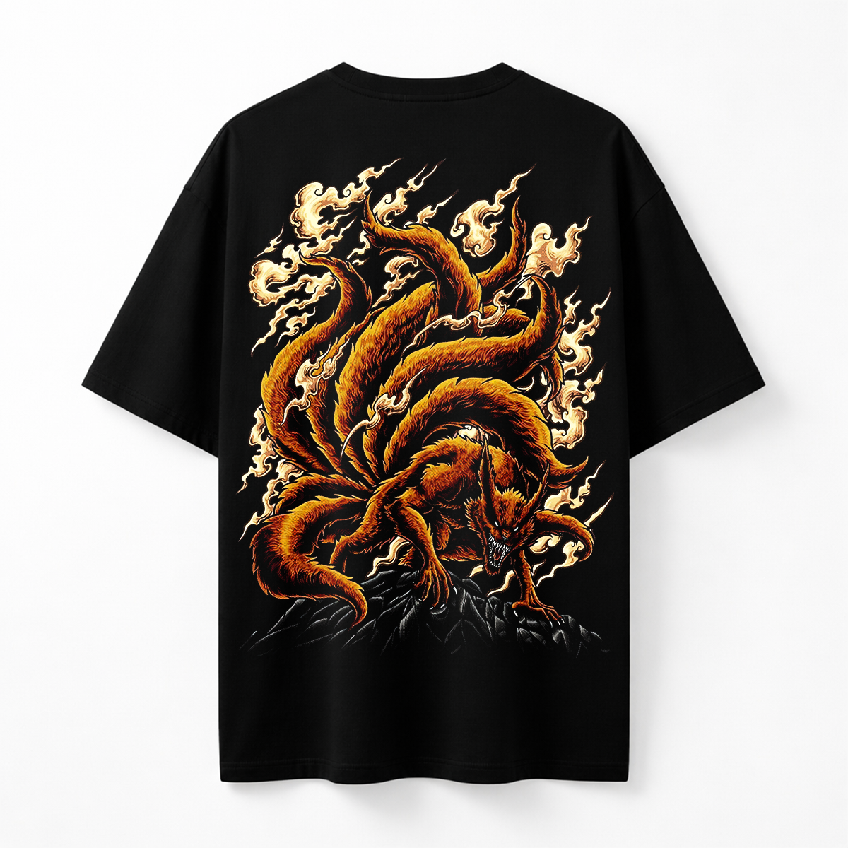 Camiseta Kurama Nueve Colas – Furia Desatada